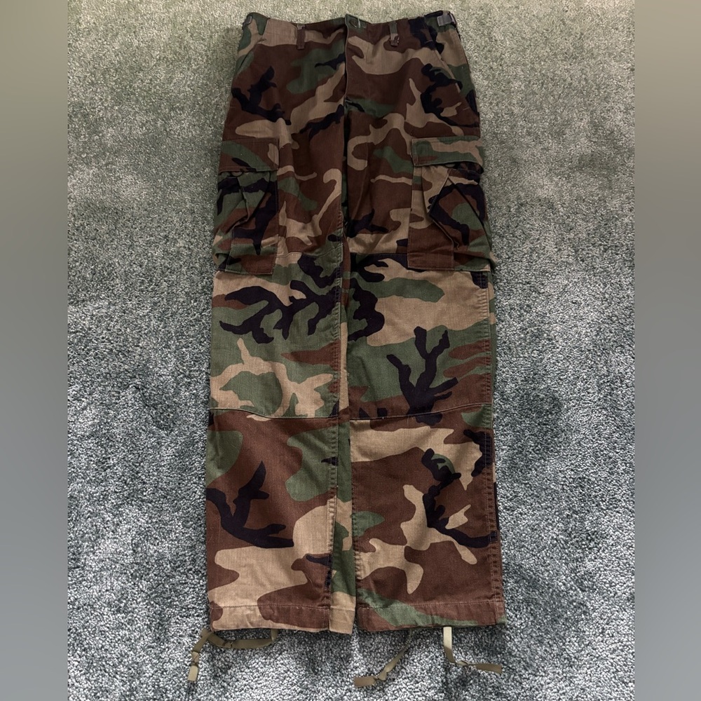 Military Y2K Skater Camo Grunge Cargo Pants